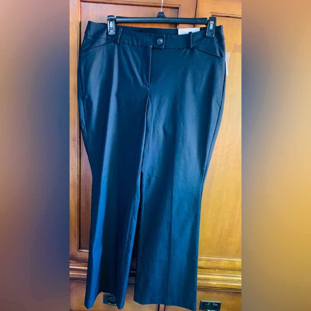 Flex Magic waistband high-rise dark blue boot pant